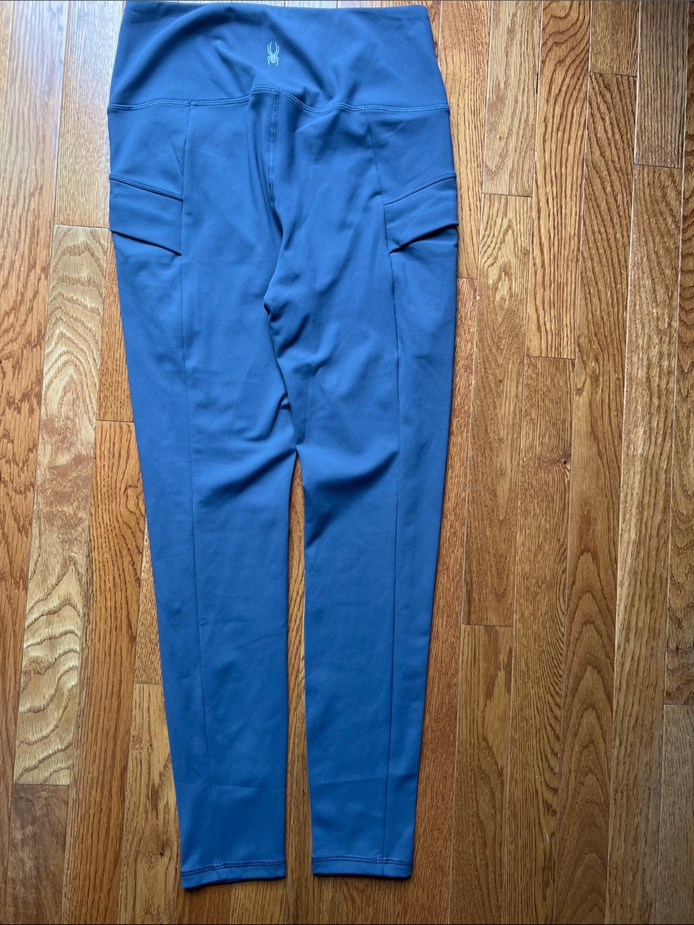 Spyder Slate Gray High-Waist Performance Leggings